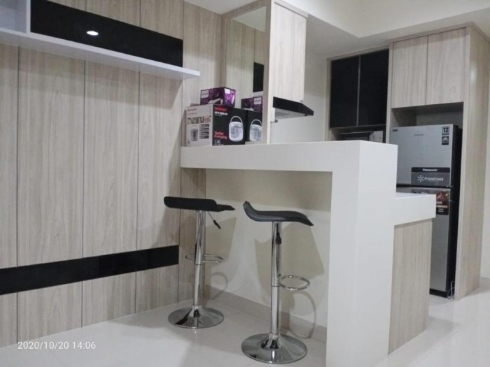 Unit 1 BR Fully Furnished Disewakan Apartemen Orange County Lippo Cikarang